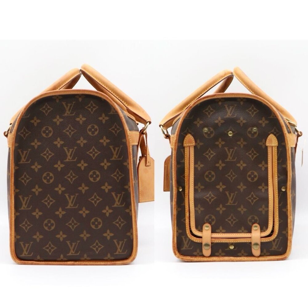 Louis Vuitton Sac Chien 40 Dog Carrier Monogram Pet Travel Bag Purse - Picture 14 of 16